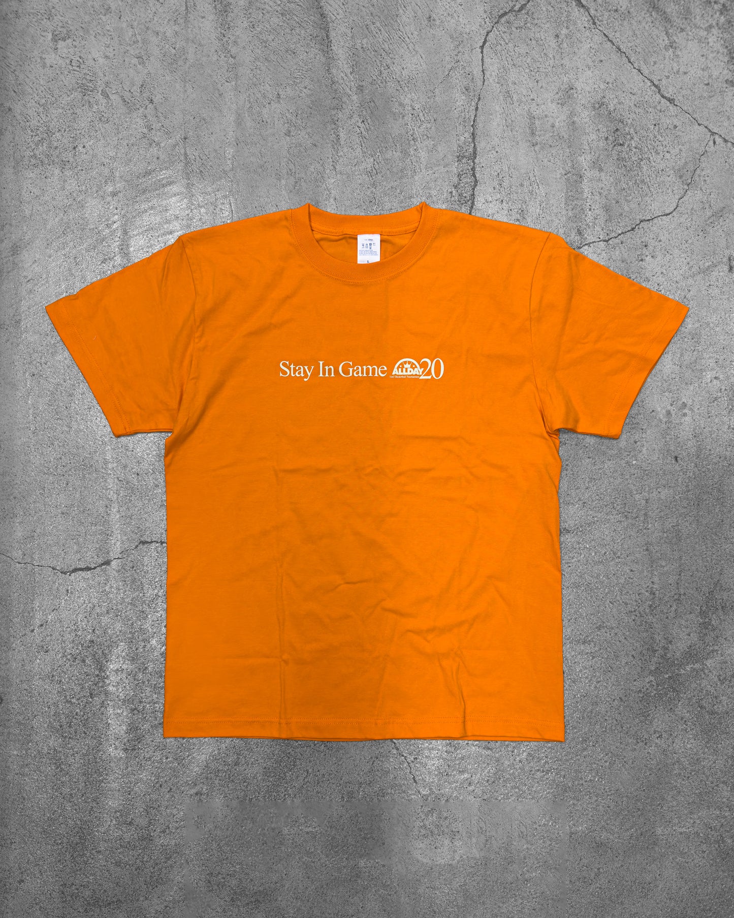 ALLDAY 20th ANNIV. TEE (ORANGE)