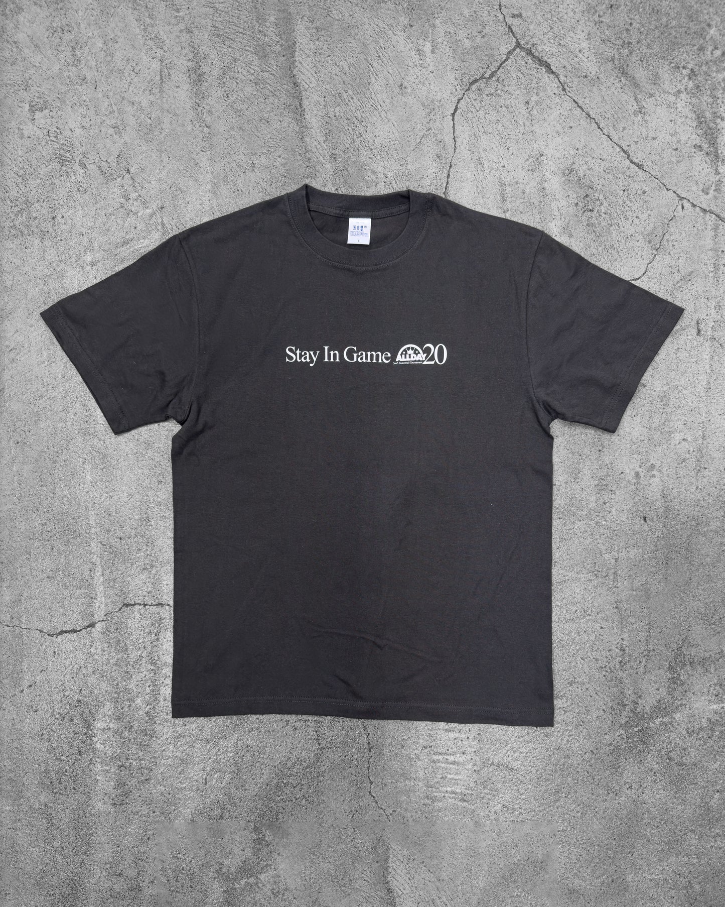 ALLDAY 20th ANNIV. TEE (SUMI BLACK)