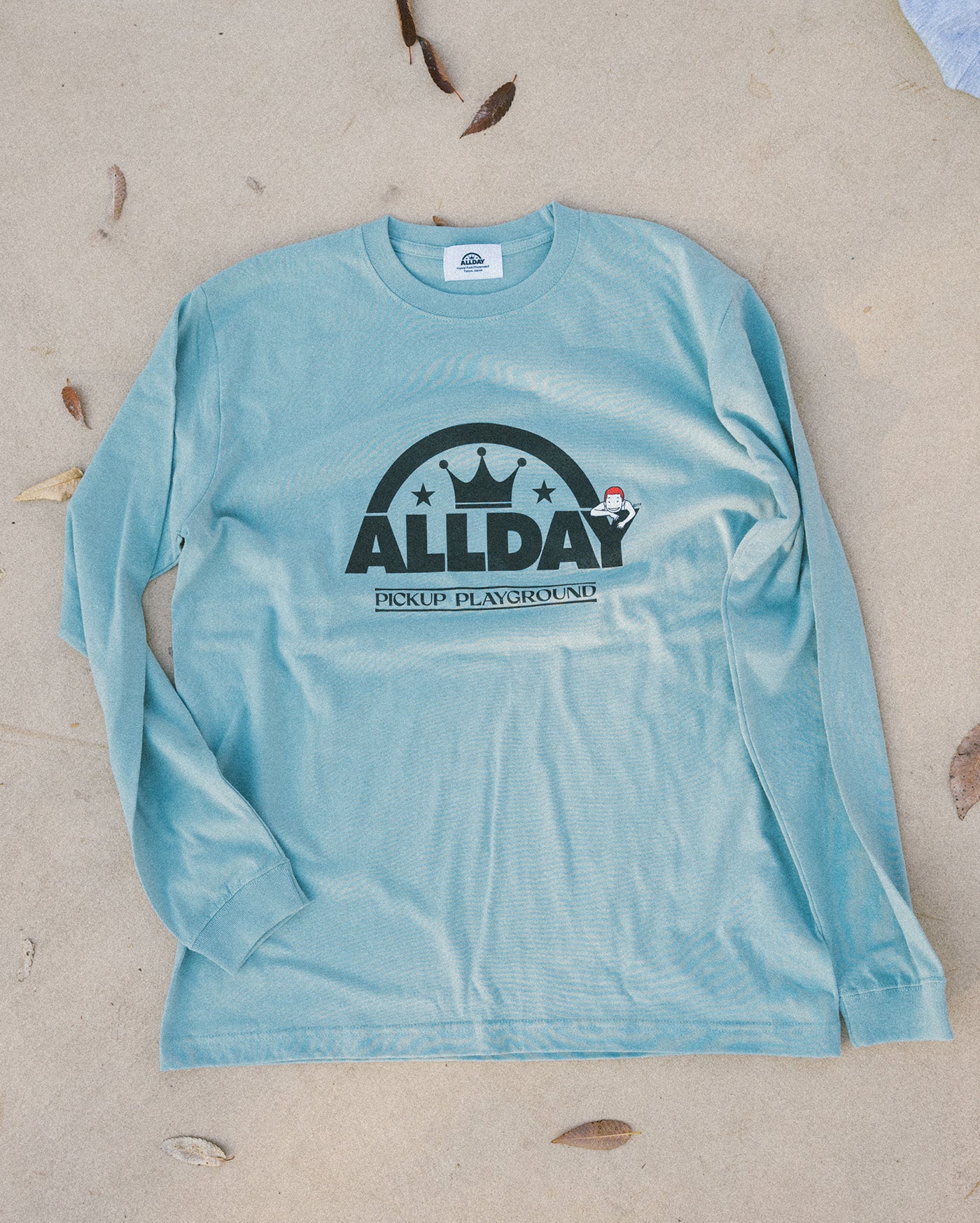 ALLDAY PUP Cotton LS TEE (GREEN)