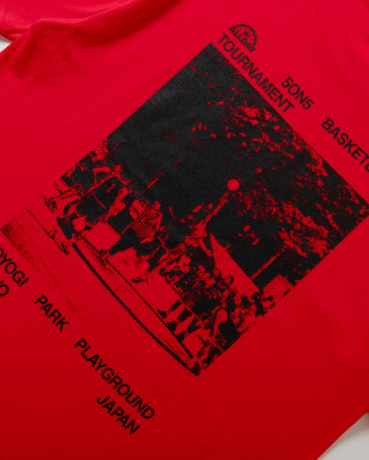 ALLDAY FALL24 S/S TEE (RED)