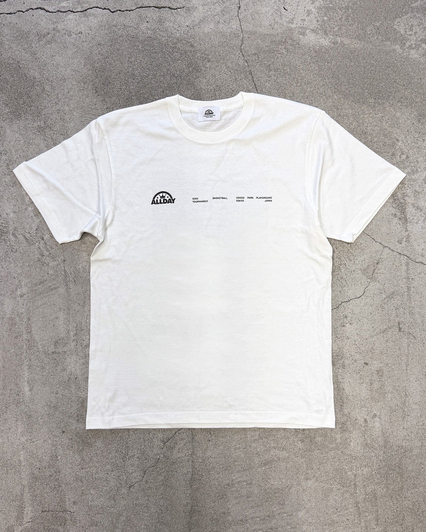 ALLDAY FALL24 S/S TEE (WHITE)