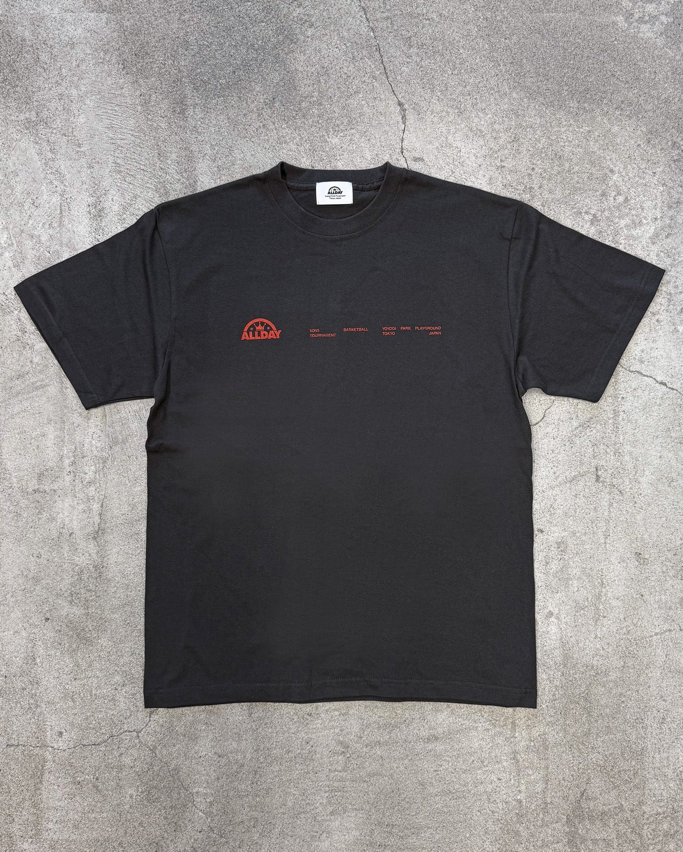 ALLDAY FALL24 S/S TEE (BLACK)