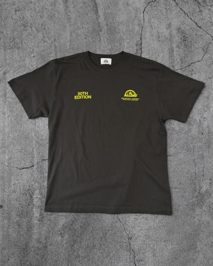 ALLDAY 50TH EDITION TEE (SUMI BLACK)