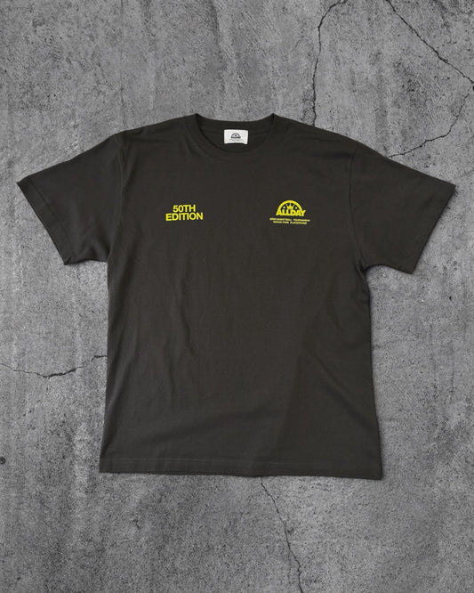 ALLDAY 50TH EDITION TEE (SUMI BLACK)